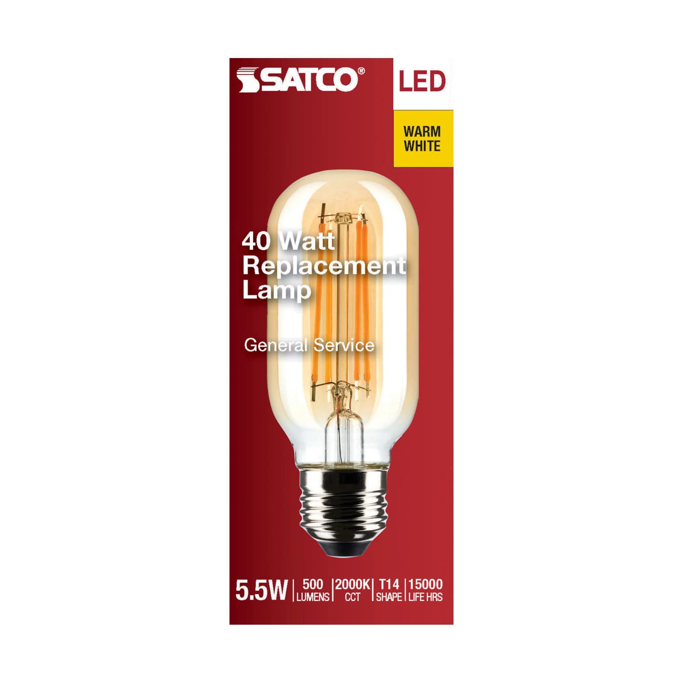 5.5T14/LED/CL/820/120V/E26 - S21378