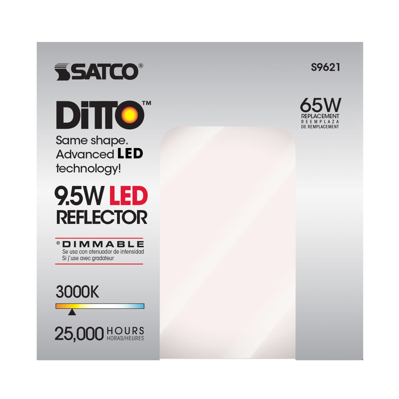9.5BR30/LED/3000K/750L/120V/D - S9621