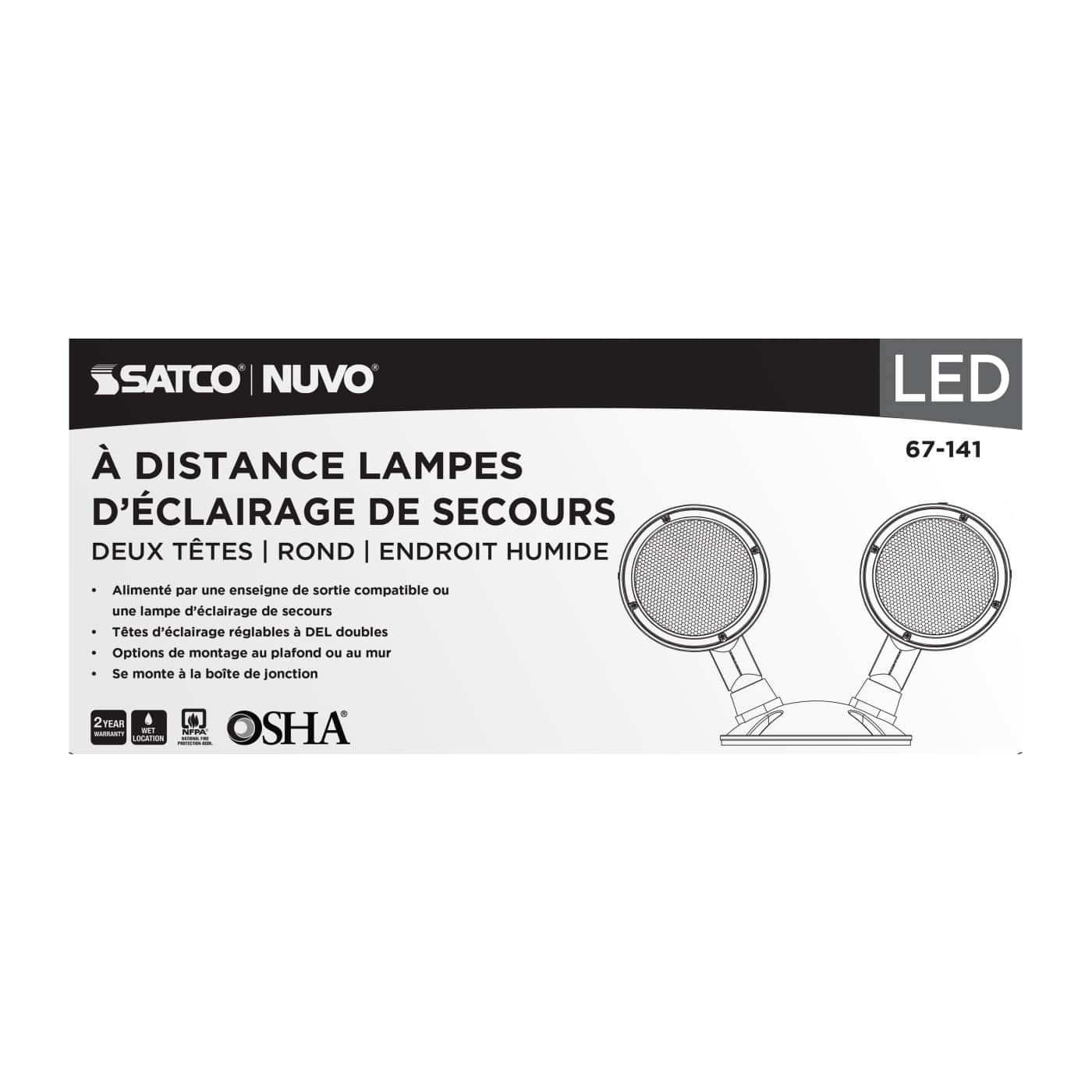REMOTE EMERG LIGHT WP LP DH - 67-141