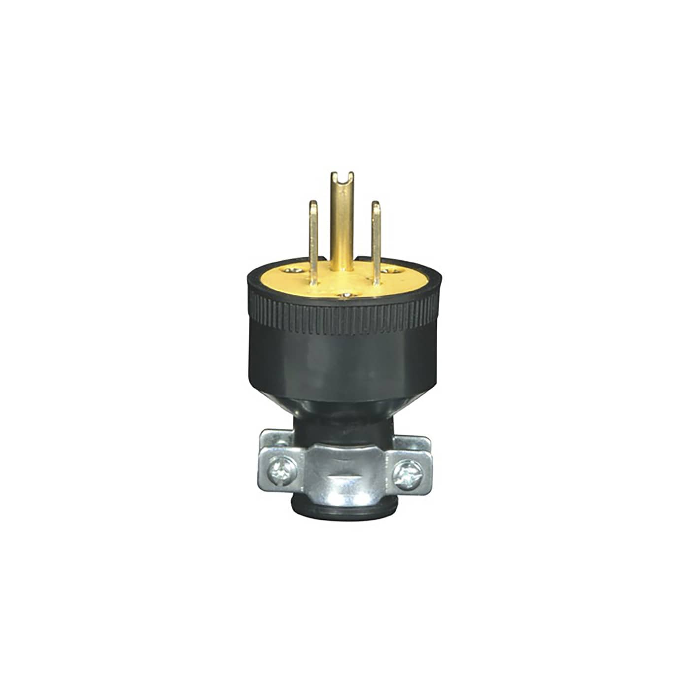 3 PRONG RUBBER PLUG W/ METAL - 80-1688