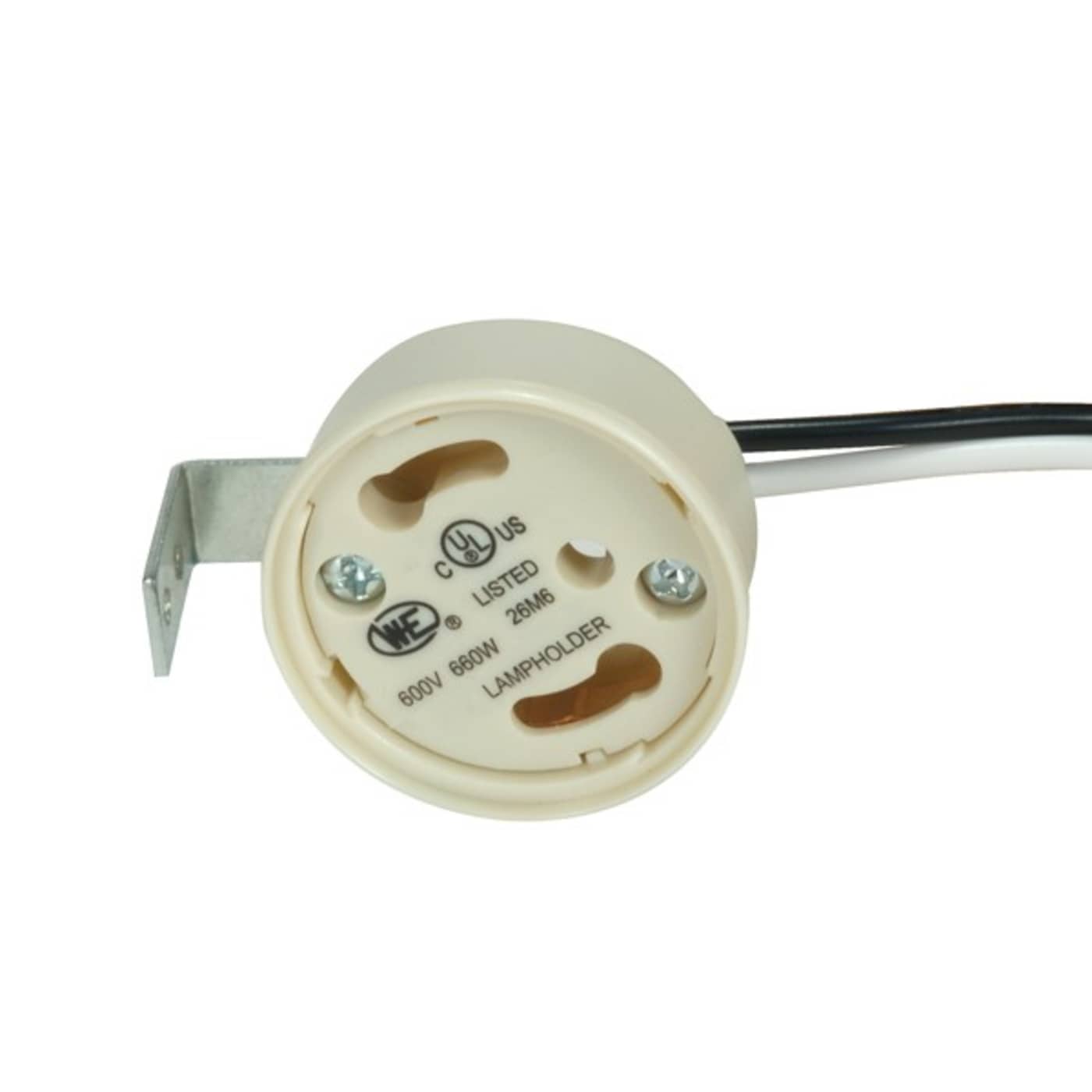 GU24 CAP L-BRACKET W/ 24" LDS - 80-1861
