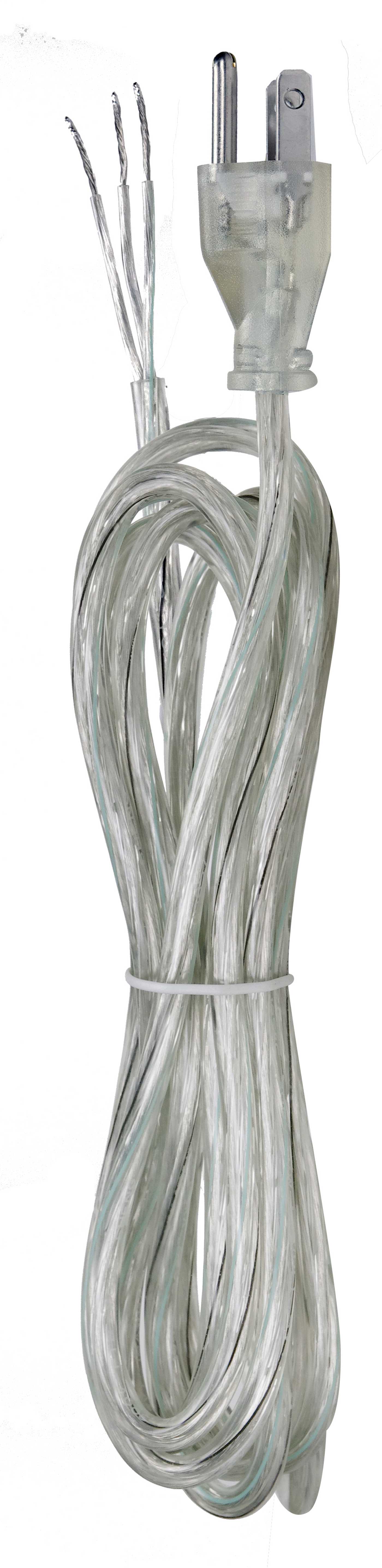 10FT 18/3 SVT SILVER 105 DEG - 80-2556