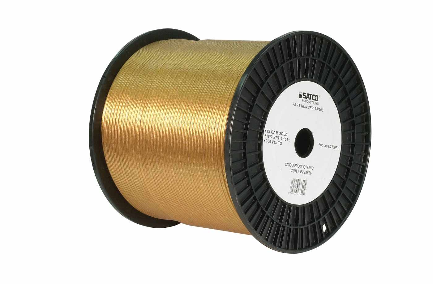 18/2 SPT-1 CLEAR GLD 2500 FT S - 93-300