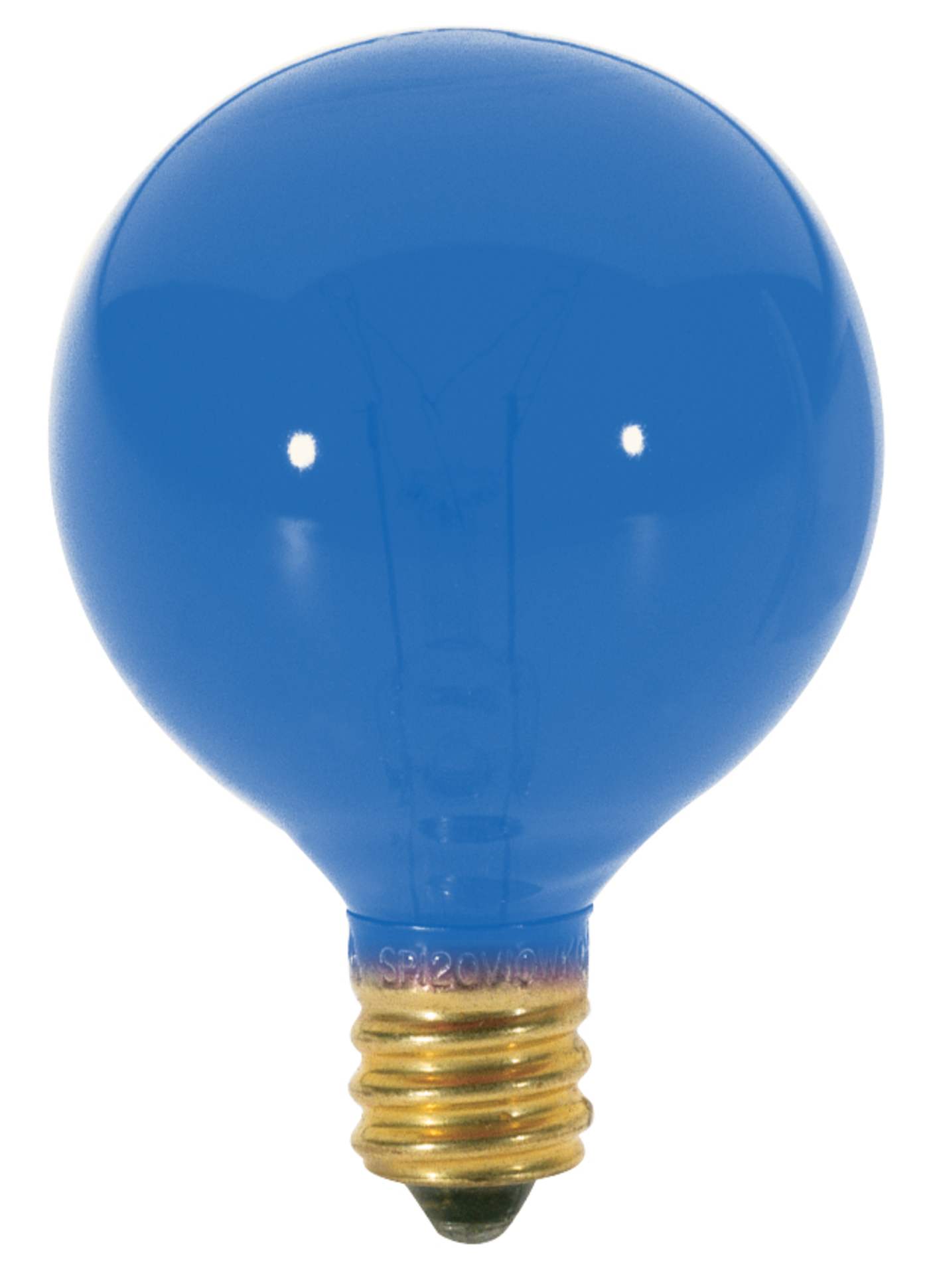 10 G12 1/2 CAND BLUE 120V - S3834