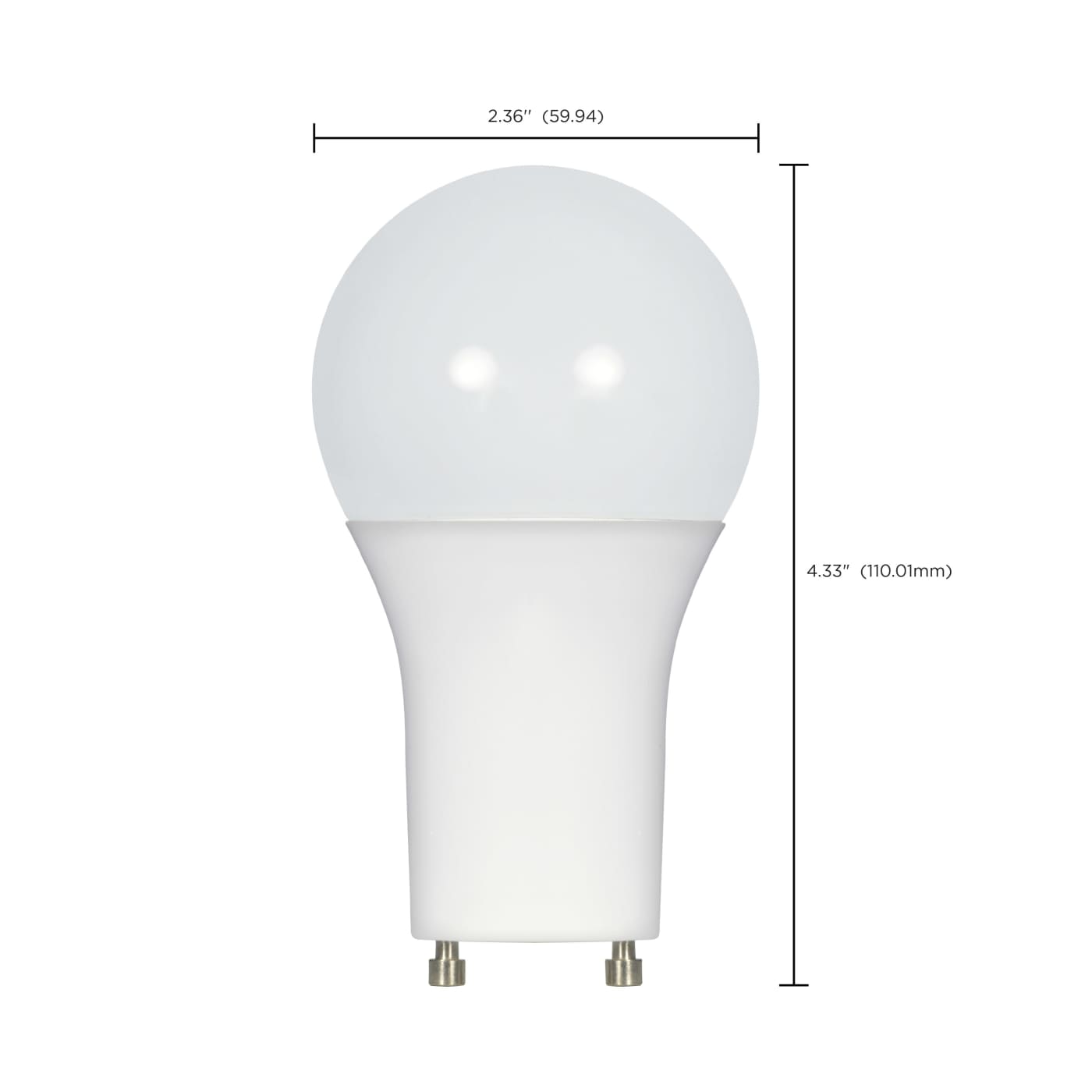 11A19/LED/2700K/120V/D/GU24 - S29814