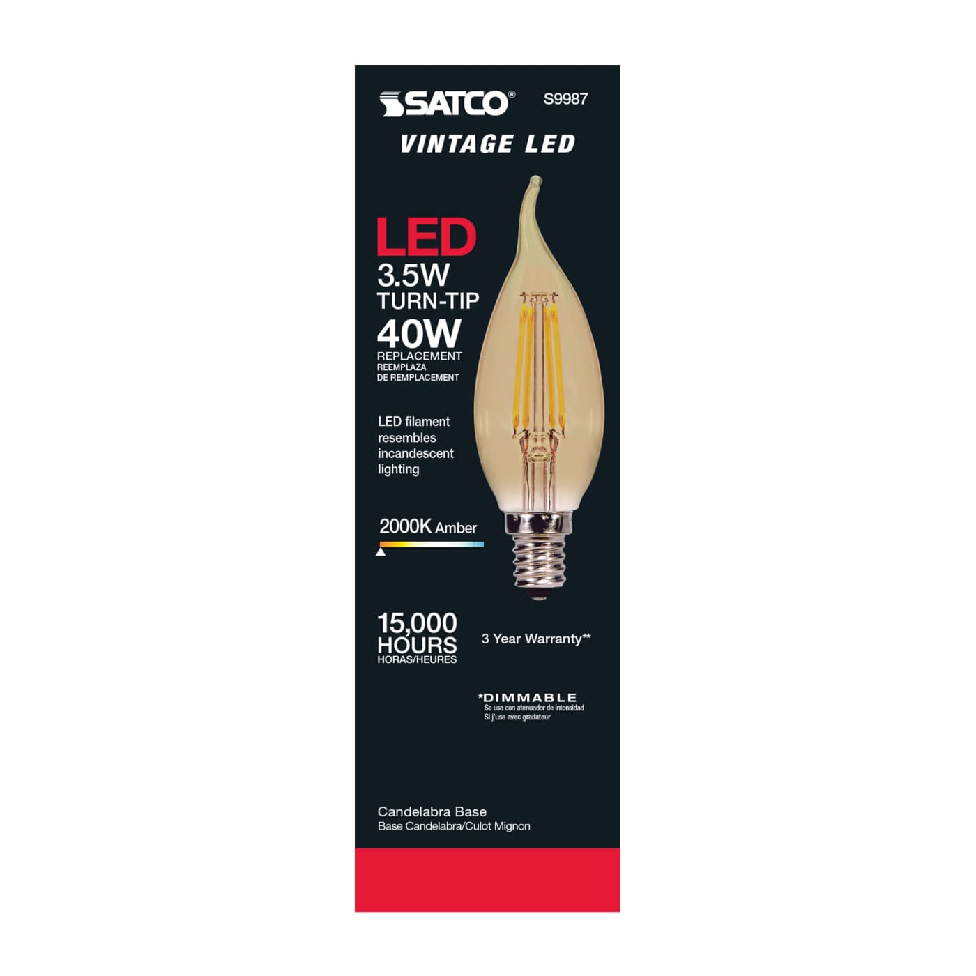 3.5CFA/LED/AMB/20K/120V - S9987