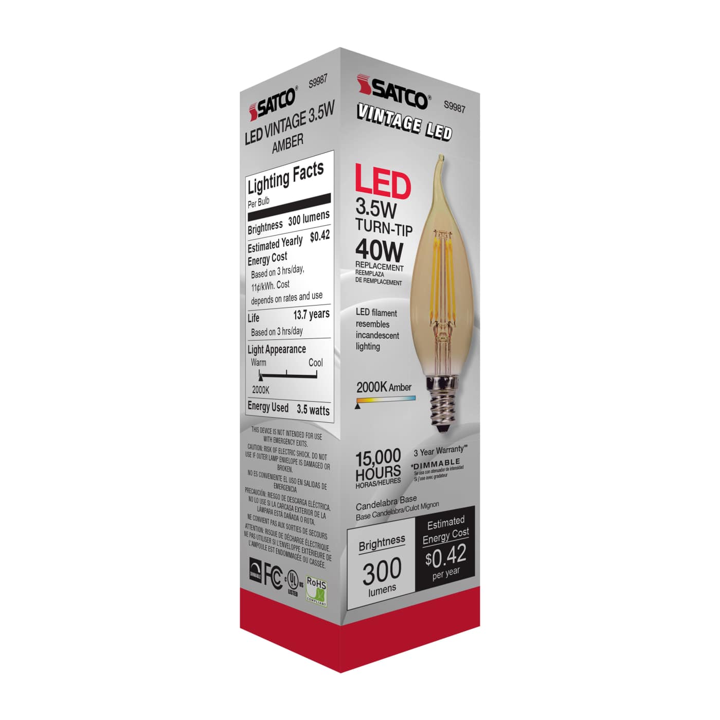 3.5CFA/LED/AMB/20K/120V - S9987