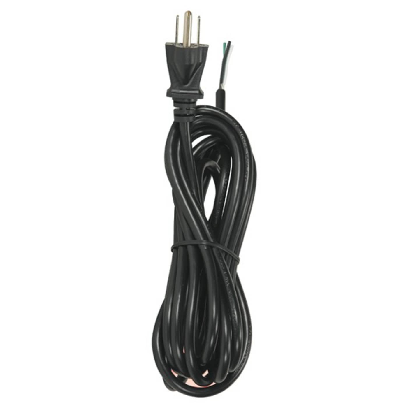 12 FT. 18/3 SVT BLACK - 90-2210