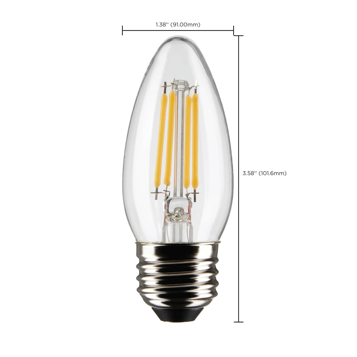 4B11/LED/940/CL/120V/E26 - S21286