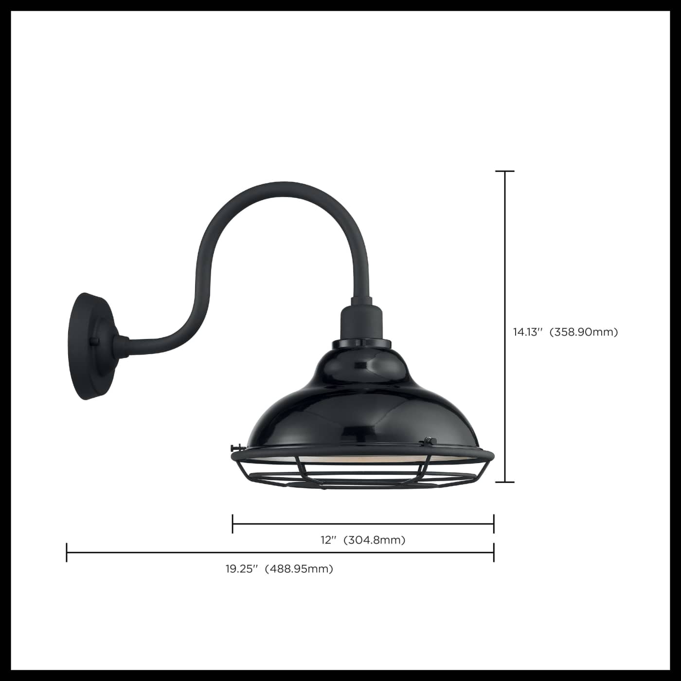 NEWBRIDGE 1LT LG OUTDOOR WALL - 60-7002