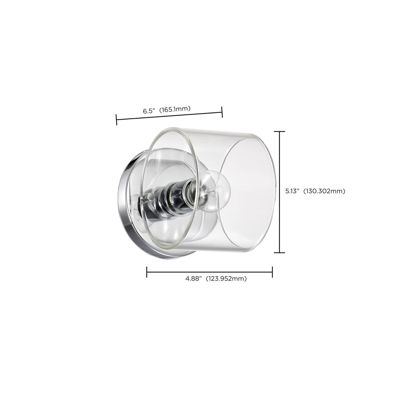 MARLOWE 1 LIGHT VANITY - 60-8071