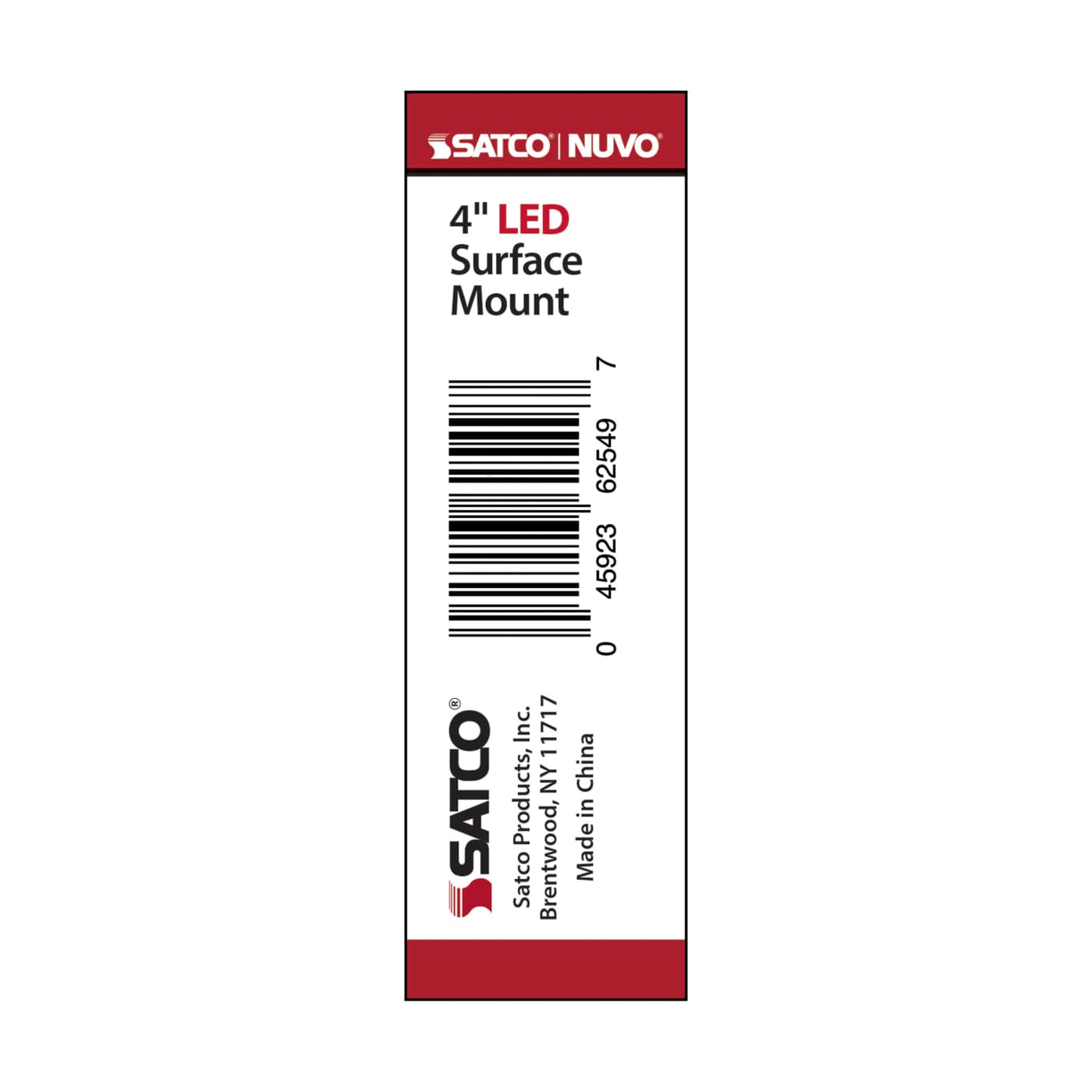4" LED SURFACE MOUNT - WHITE - 62-1581