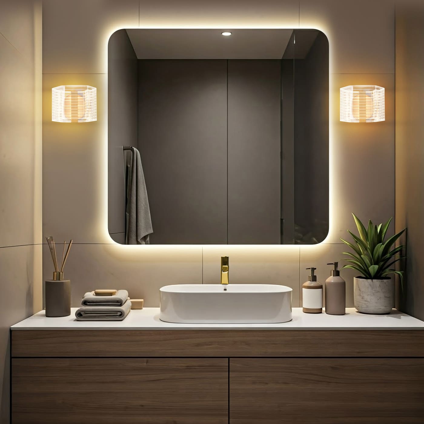 KENZO LED 1 LIGHT WALL SCONCE - 62-2407