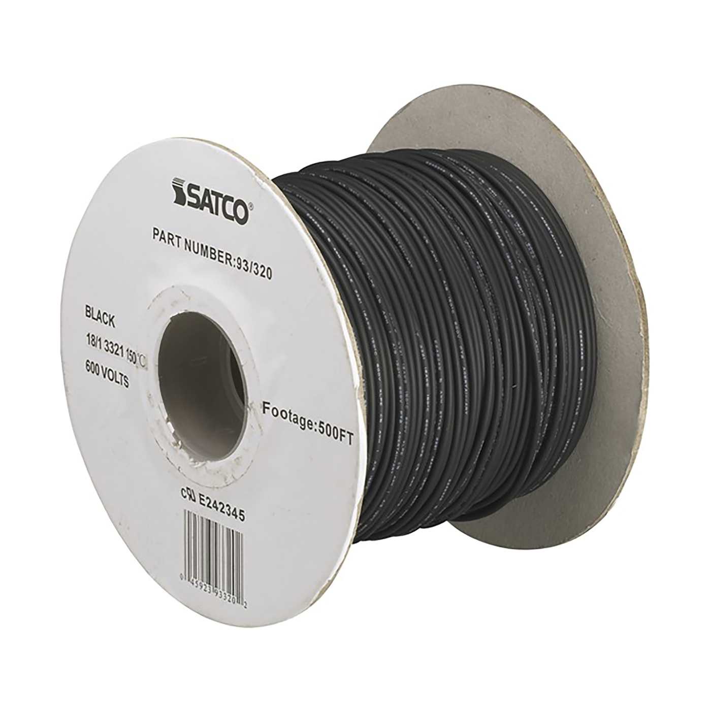 18/1 AWM BLACK 150 DEG UL3321 - 93-320
