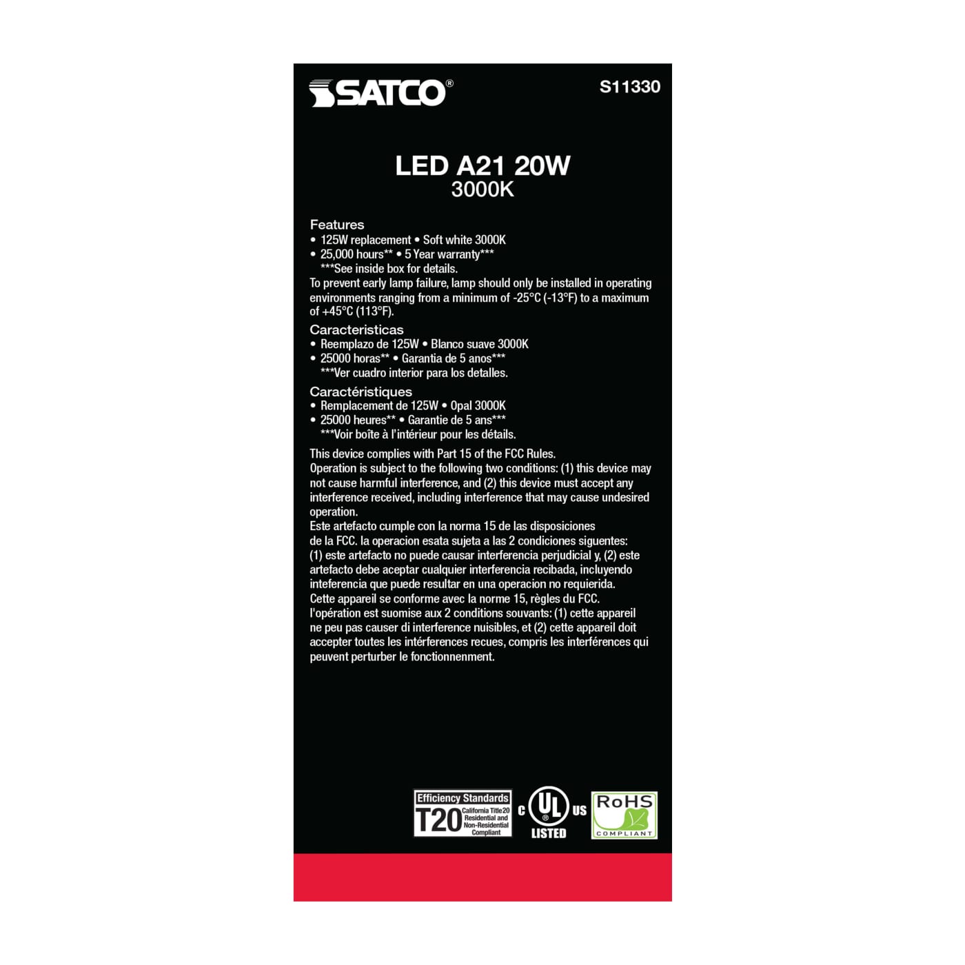 20A21/LED/930/120-277V/ND - S11330