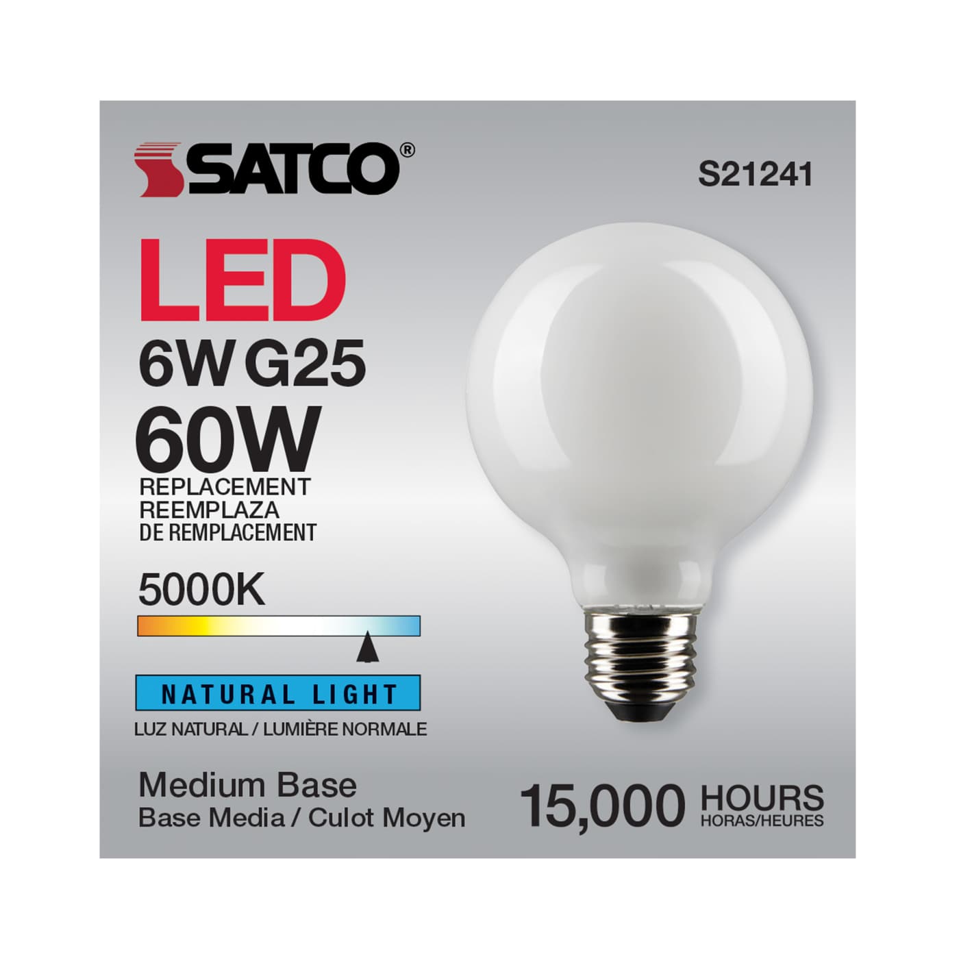 6G25/LED/WH/950/120V - S21241
