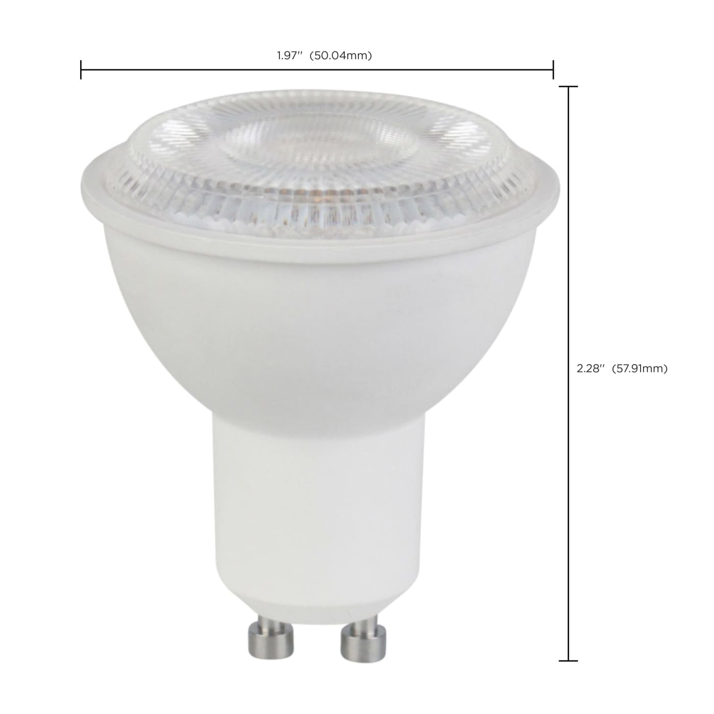6.5MR16/LED/25'/27K/120V/GU10 - S8676