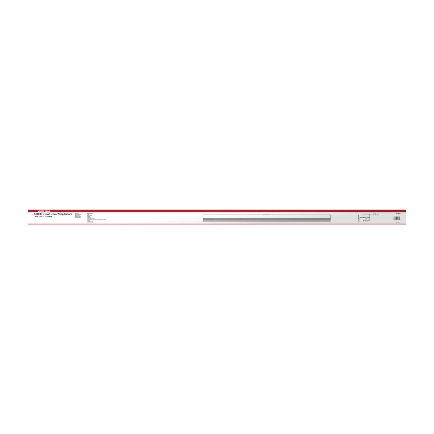 8' LED DOUBLE LIGHT STRIP - 65-1072