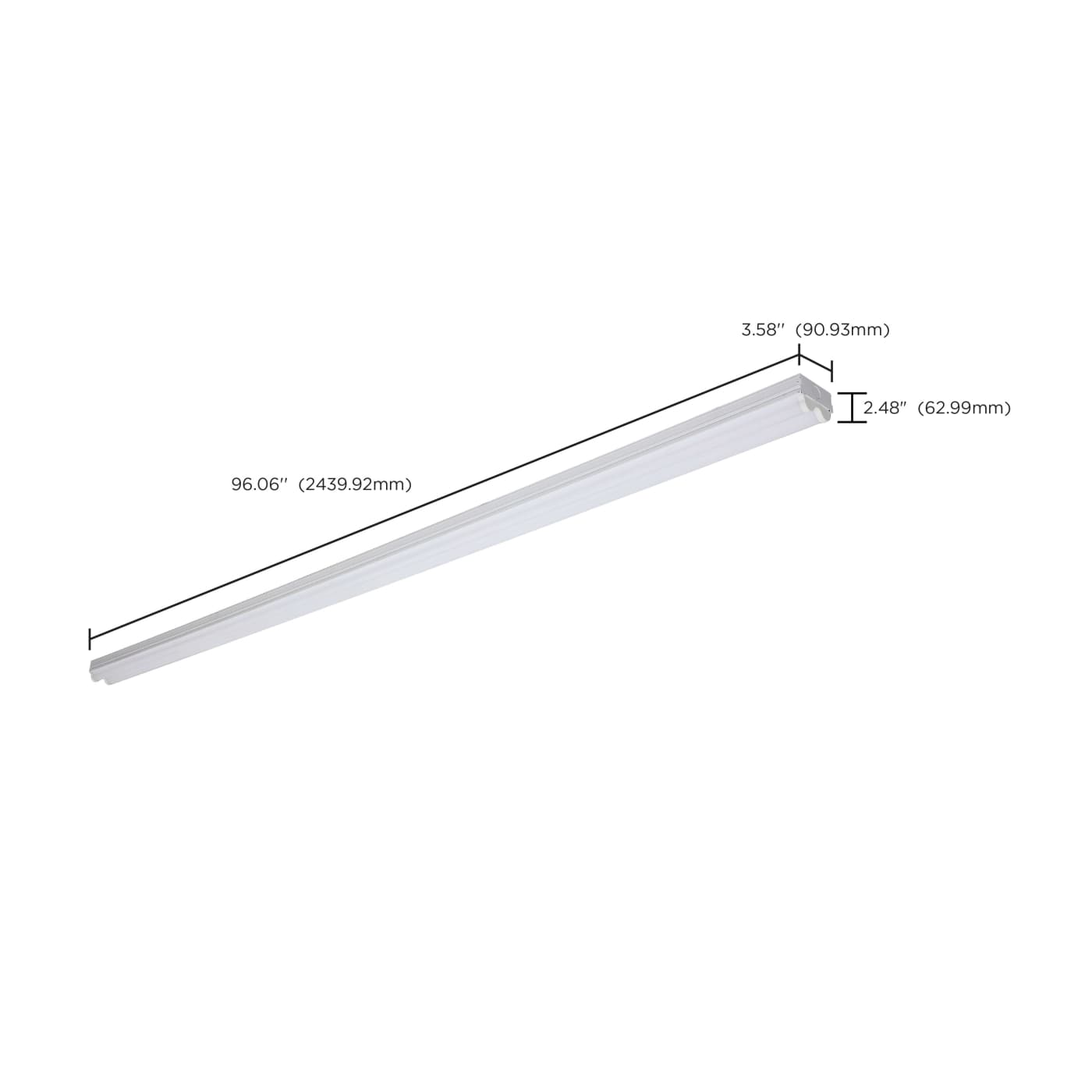 8' LED DOUBLE LIGHT STRIP - 65-1072
