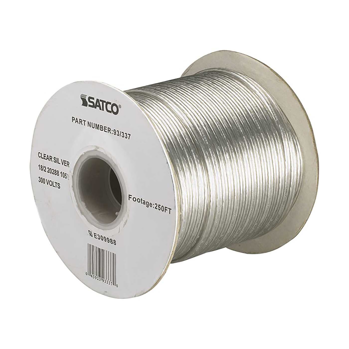 18/2 SPT-1.5 105 CLEAR SILVER - 93-337
