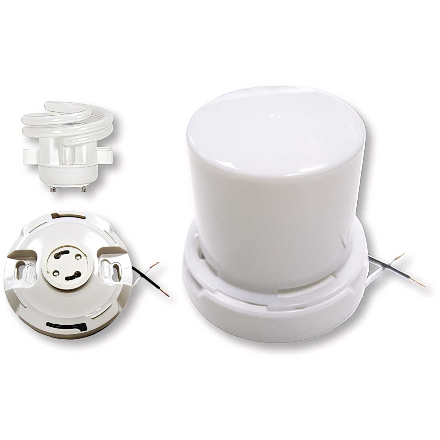 2PC GU24 KEYLESS SHORT SIZE - 90-2615