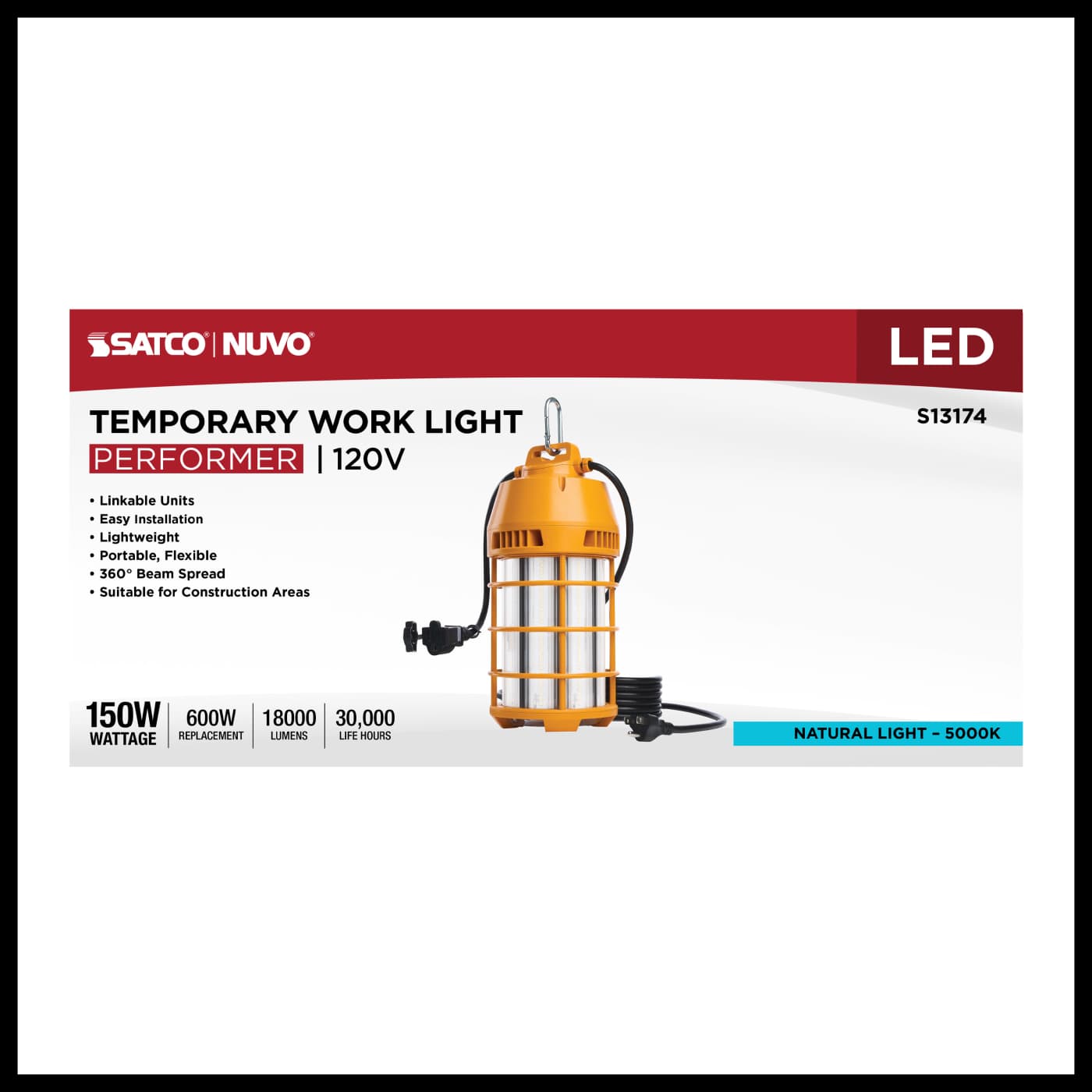 150W/LED/HID/ECO/TEMP/850/120V - S13174
