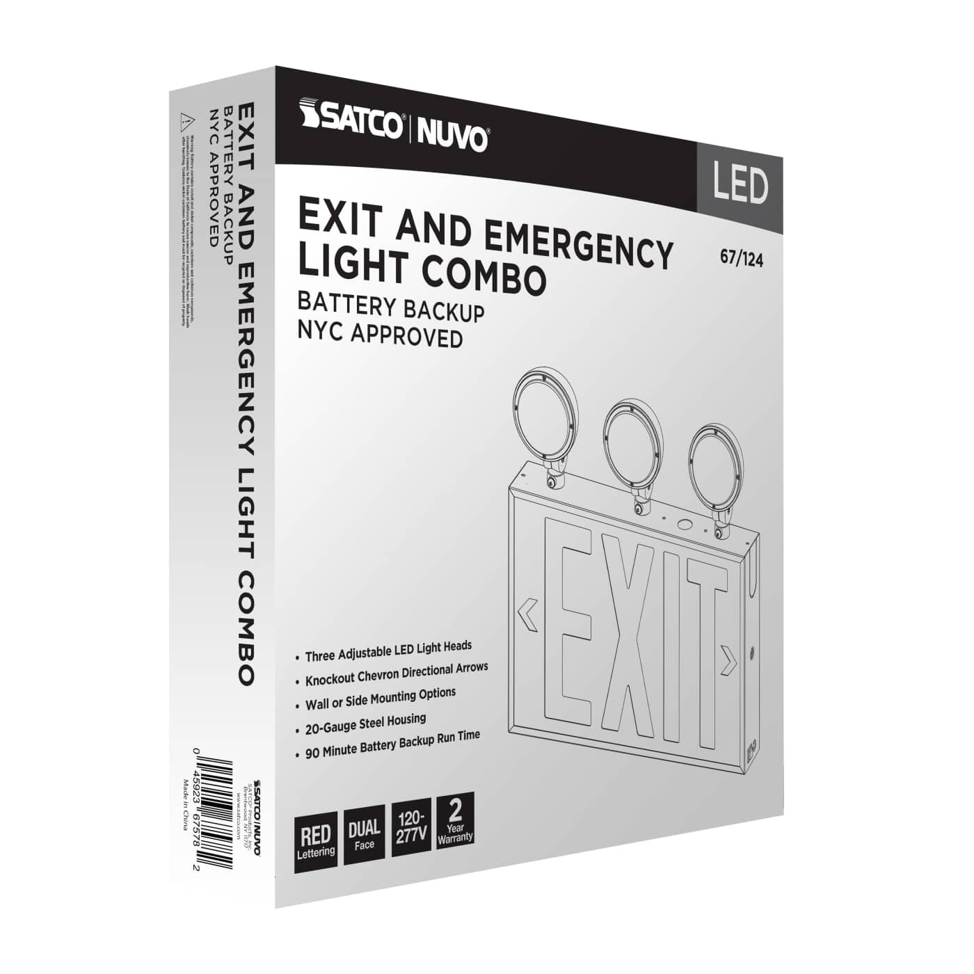 EXIT/LIGHT TH - RED - NYC - 67-124