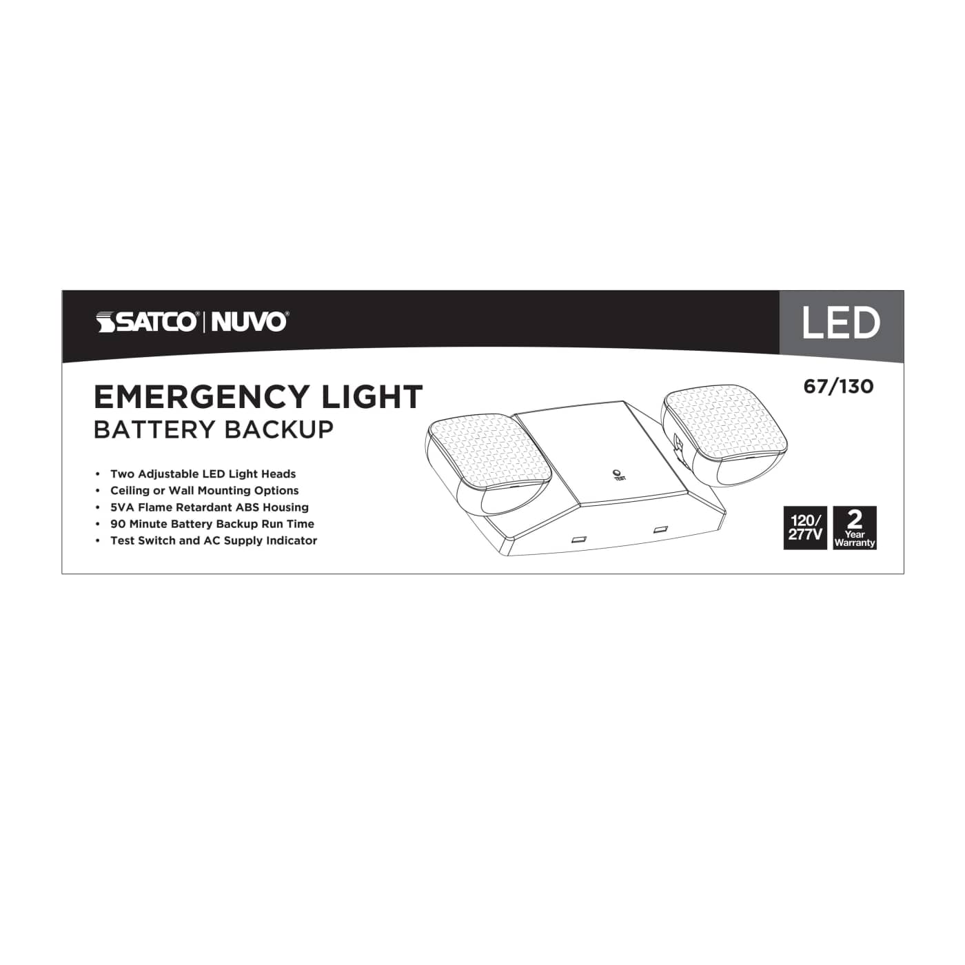 EMERG LIGHT DH - 67-130
