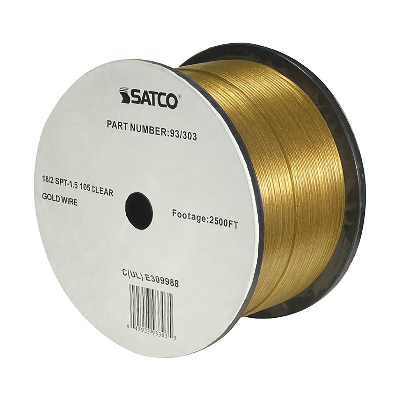 18/2 SPT-1 1/2 CL GOLD 2500 FT - 93-303