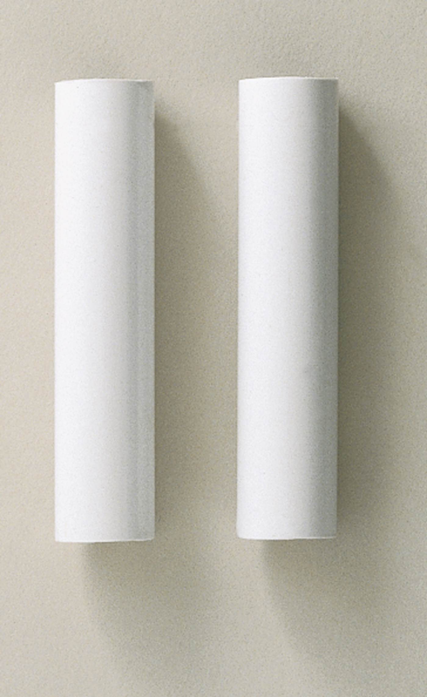 2-4" WH PLS CAND CANDLE COV - S70-370