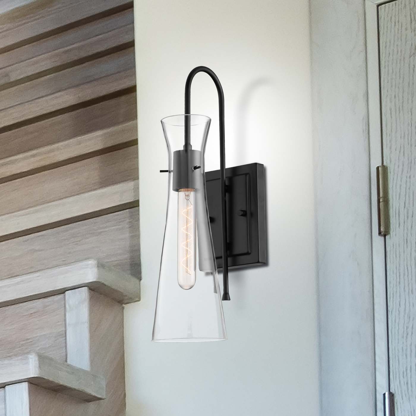 BAHARI 1 LIGHT WALL SCONCE - 60-6877