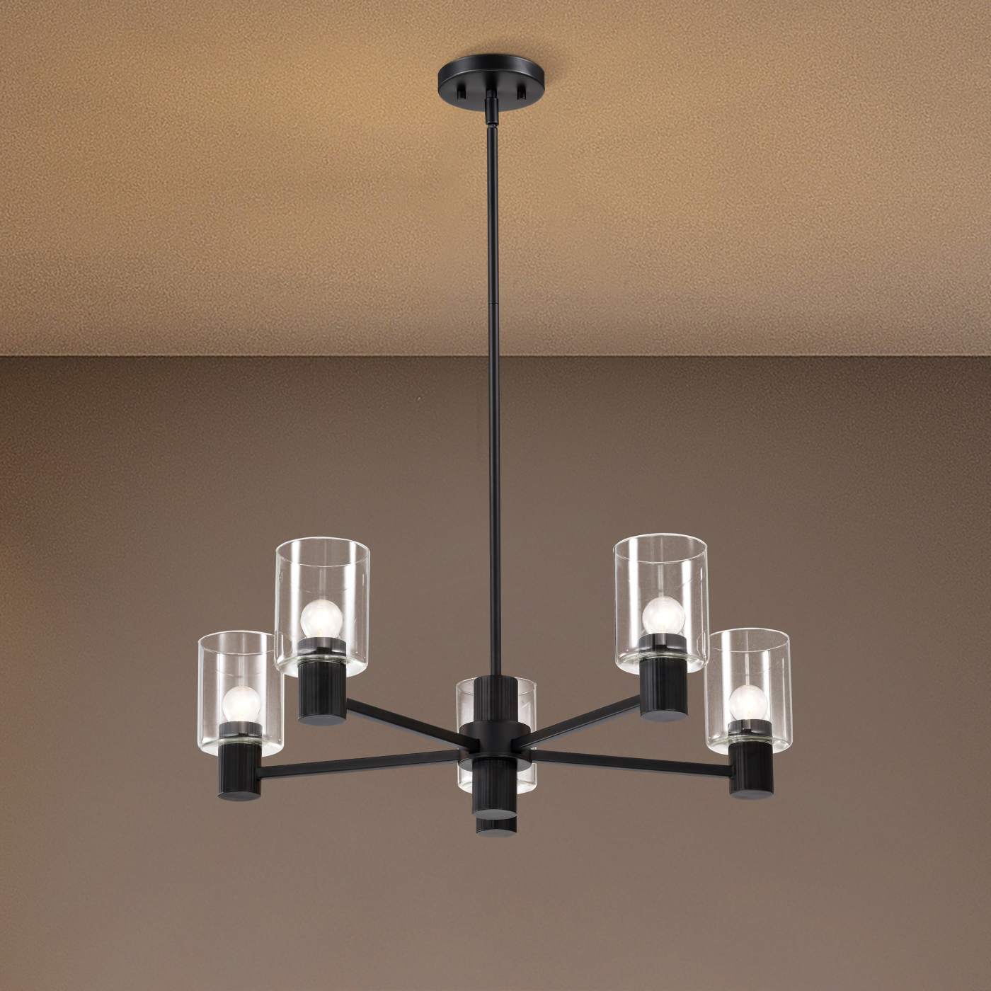 CLARKSVILLE 28" 5 LIGHT CHAND - 60-8066