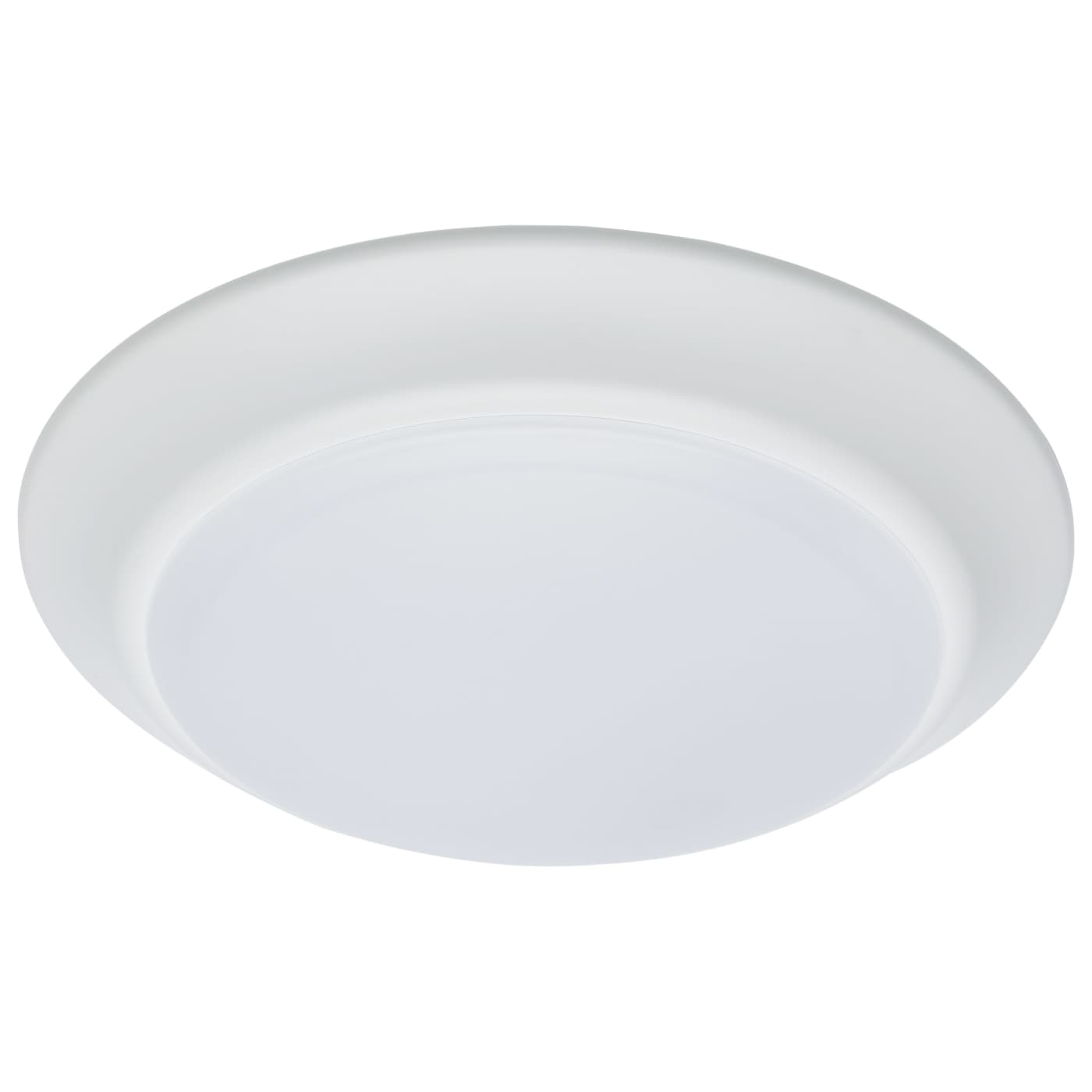 7" LED DISK LIGHT WHITE FINISH - 62-1801