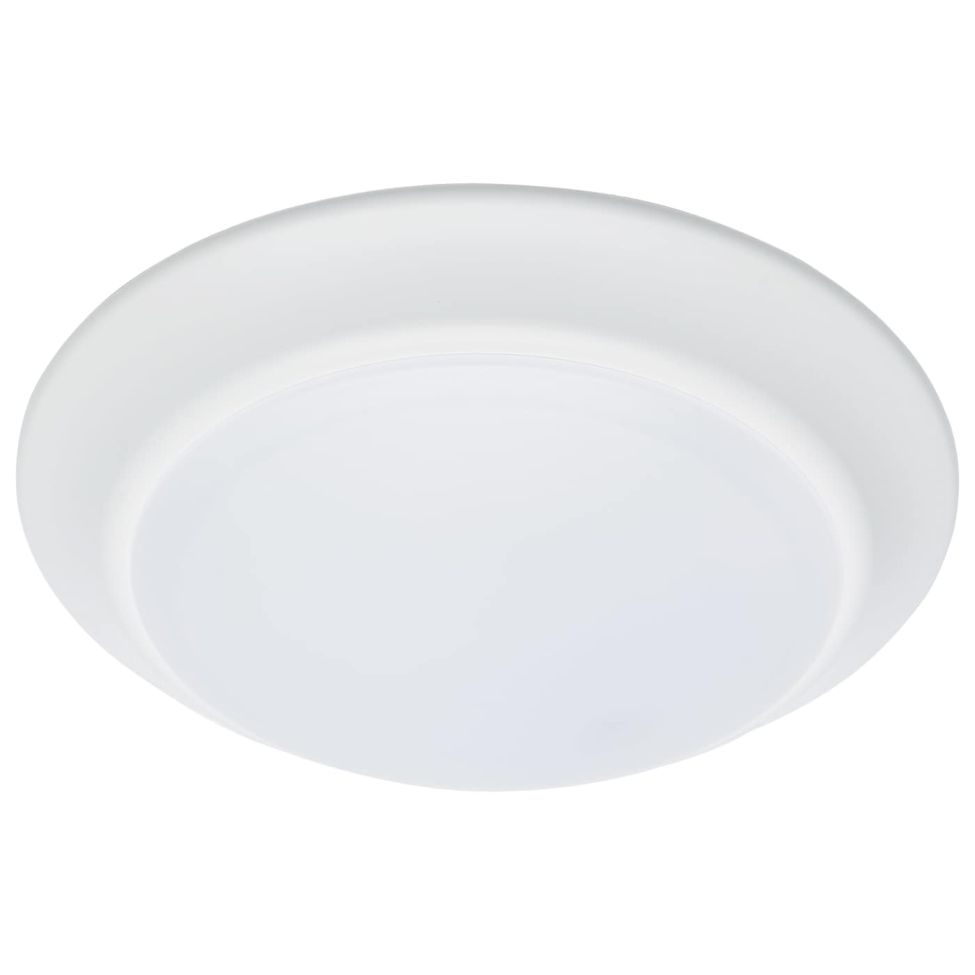 7" LED DISK LIGHT WHITE FINISH - 62-1801