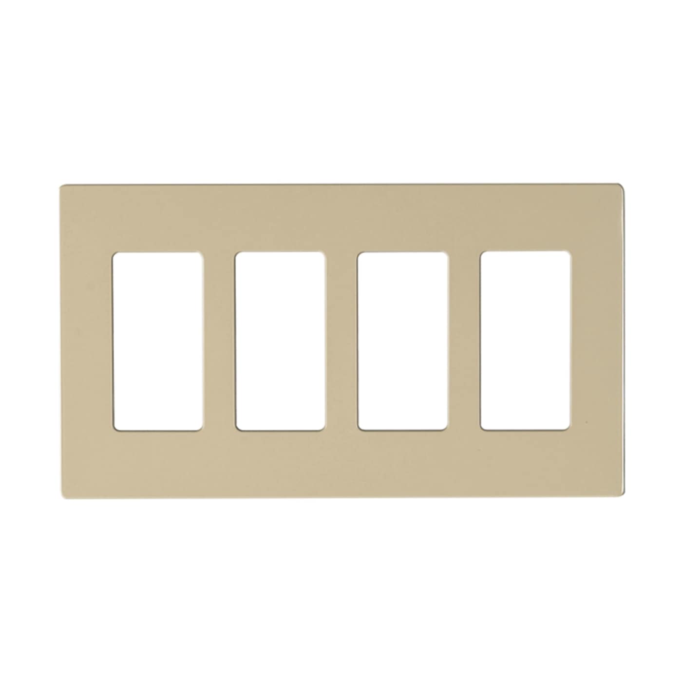 CLARO 4 GANG WALLPLATE AL - 96-423