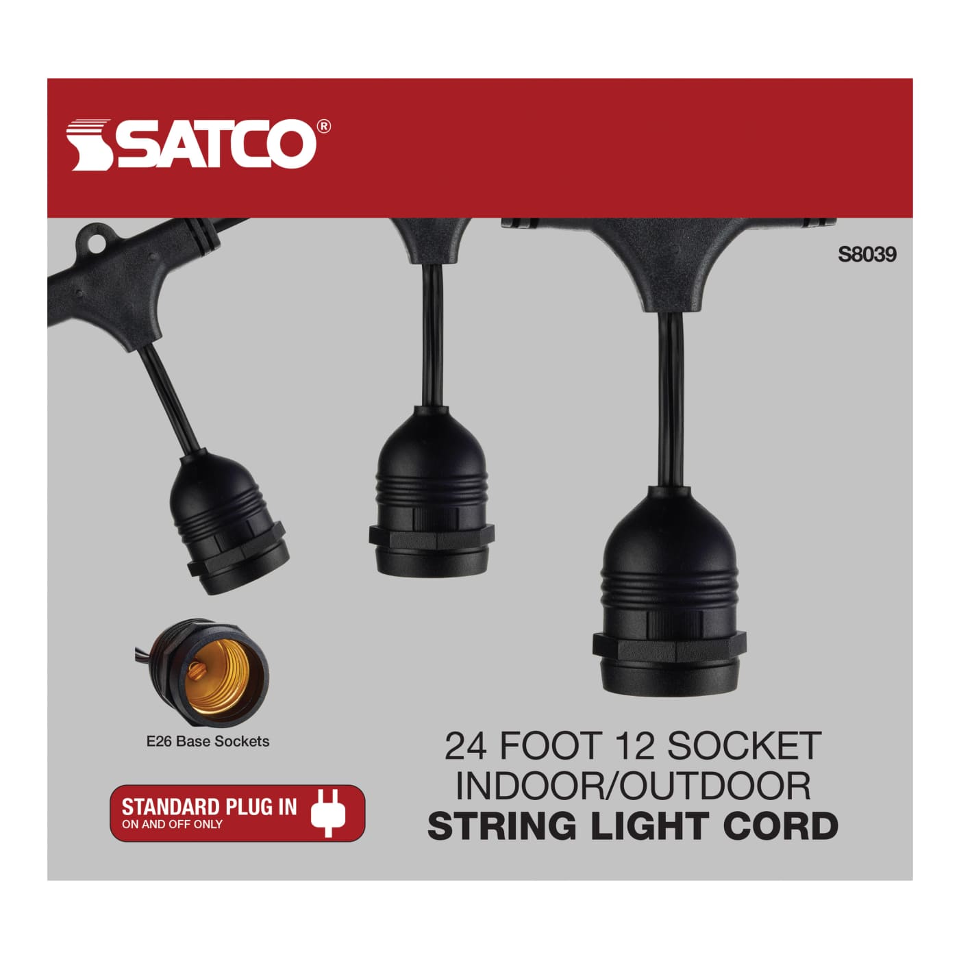 24FT/SL/E26/BL/120V - S8039