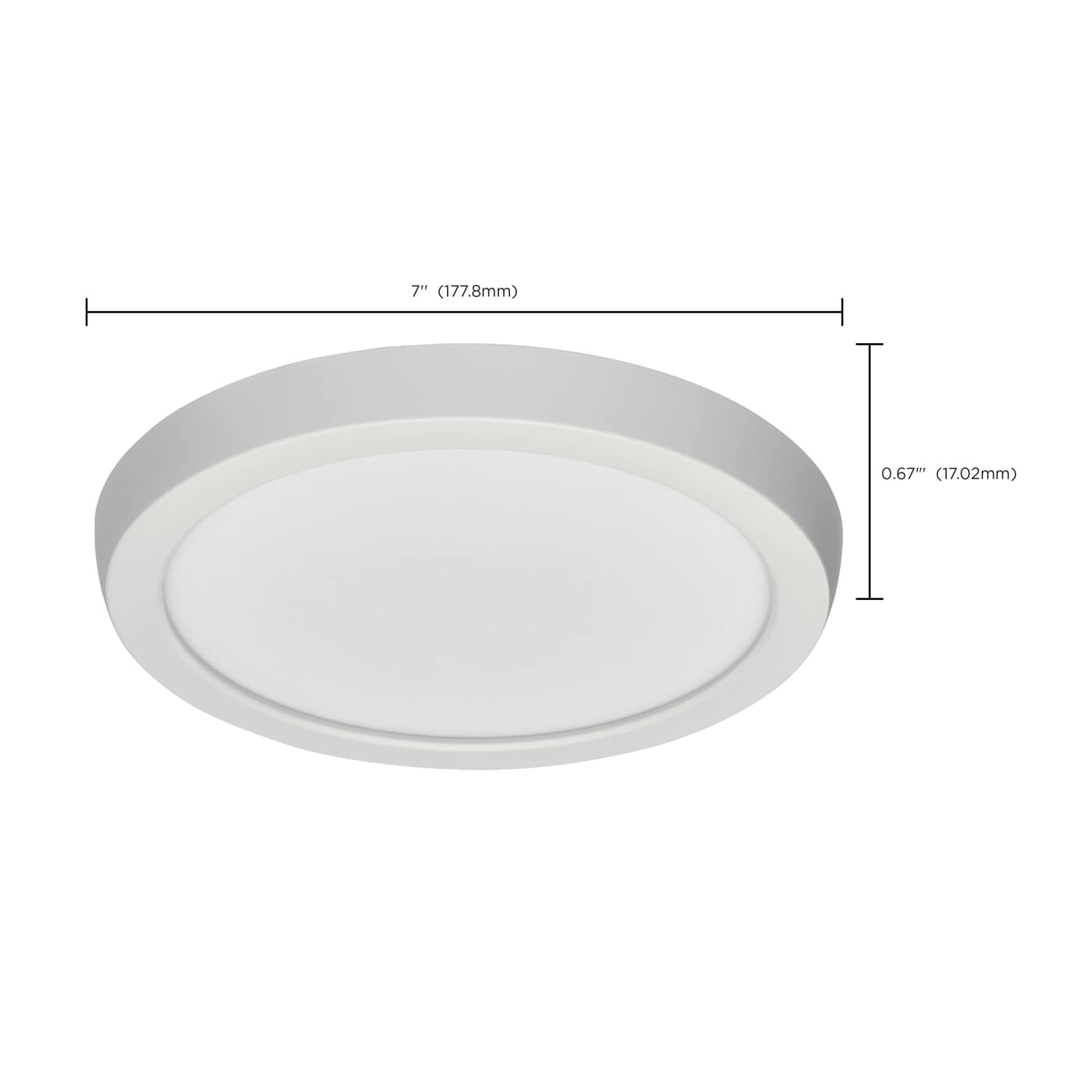 BLINK LED 7'' ROUND 11W 0-10V - 62-1733