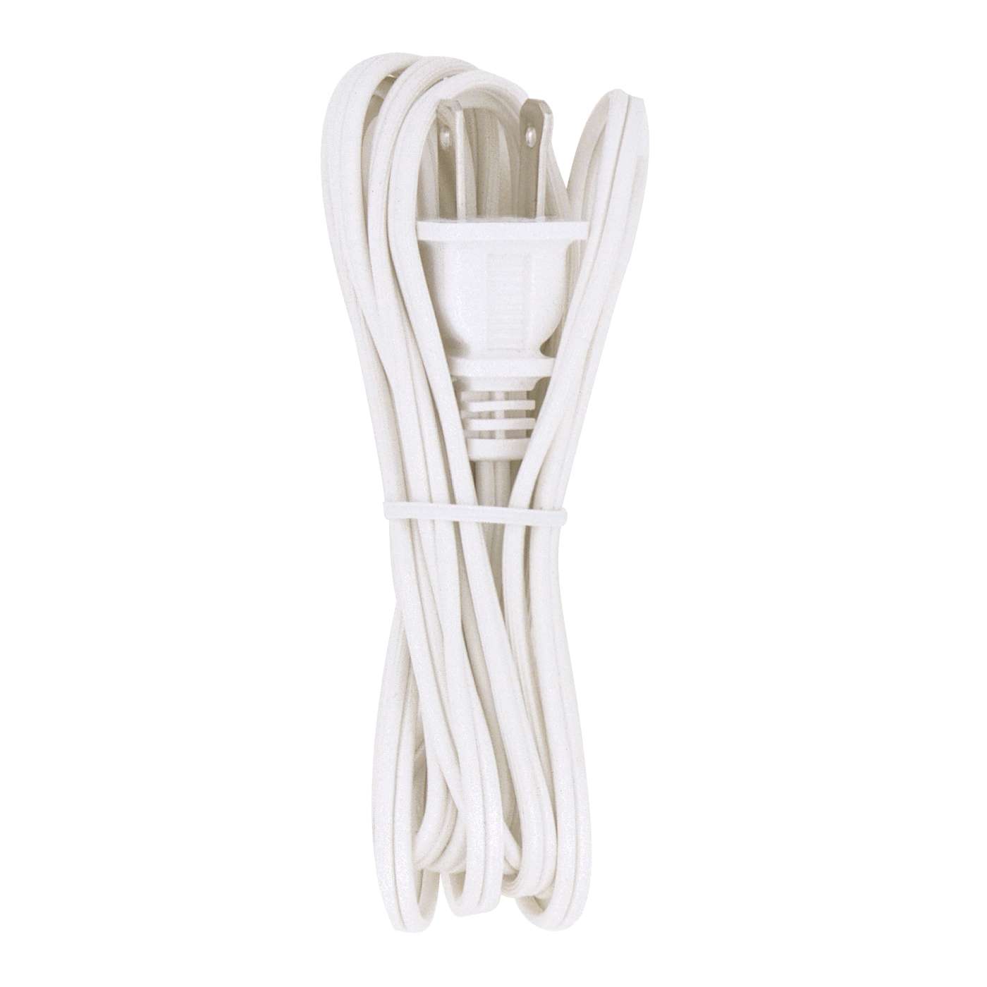 8' WHITE CORD W/PLUG - S70-100