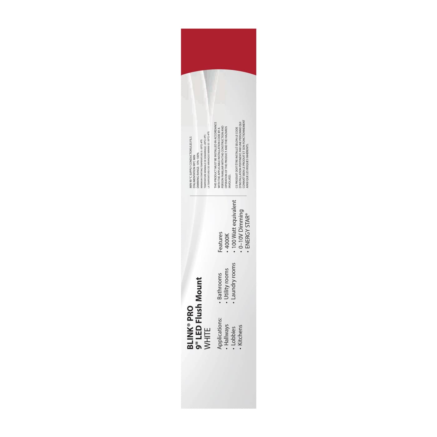 BLINK LED 9'' ROUND 13W 0-10V - 62-1743