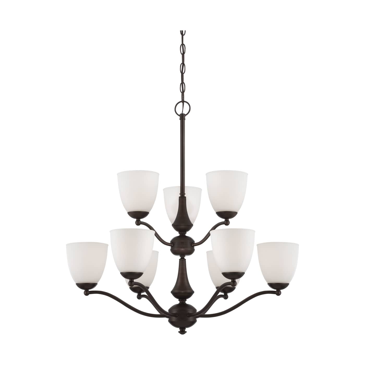 PATTON 9 LIGHT CHANDELIER - 60-5139