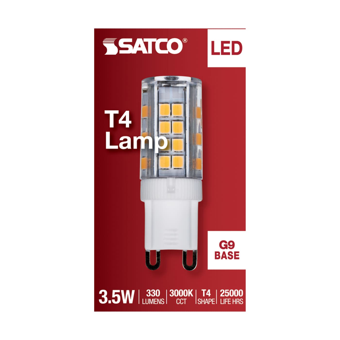3.5W/LED/G9/830/CL/120V/ND - S11230