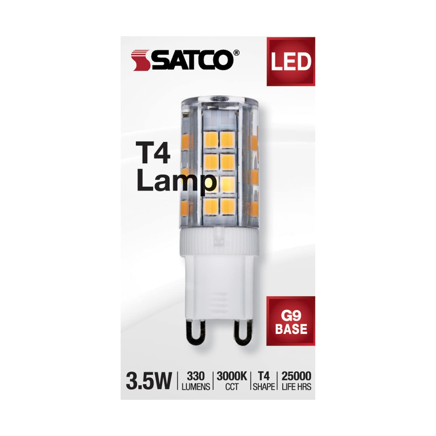 3.5W/LED/G9/830/CL/120V/ND - S11230