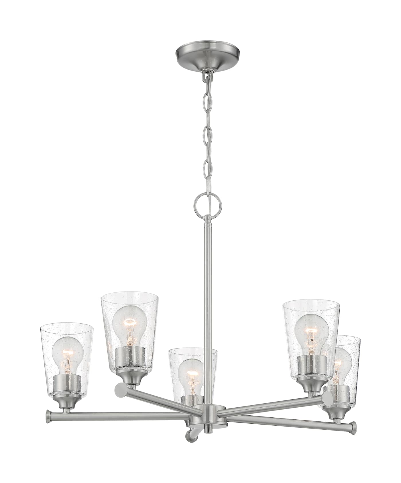 BRANSEL 5 LIGHT CHANDELIER - 60-7185