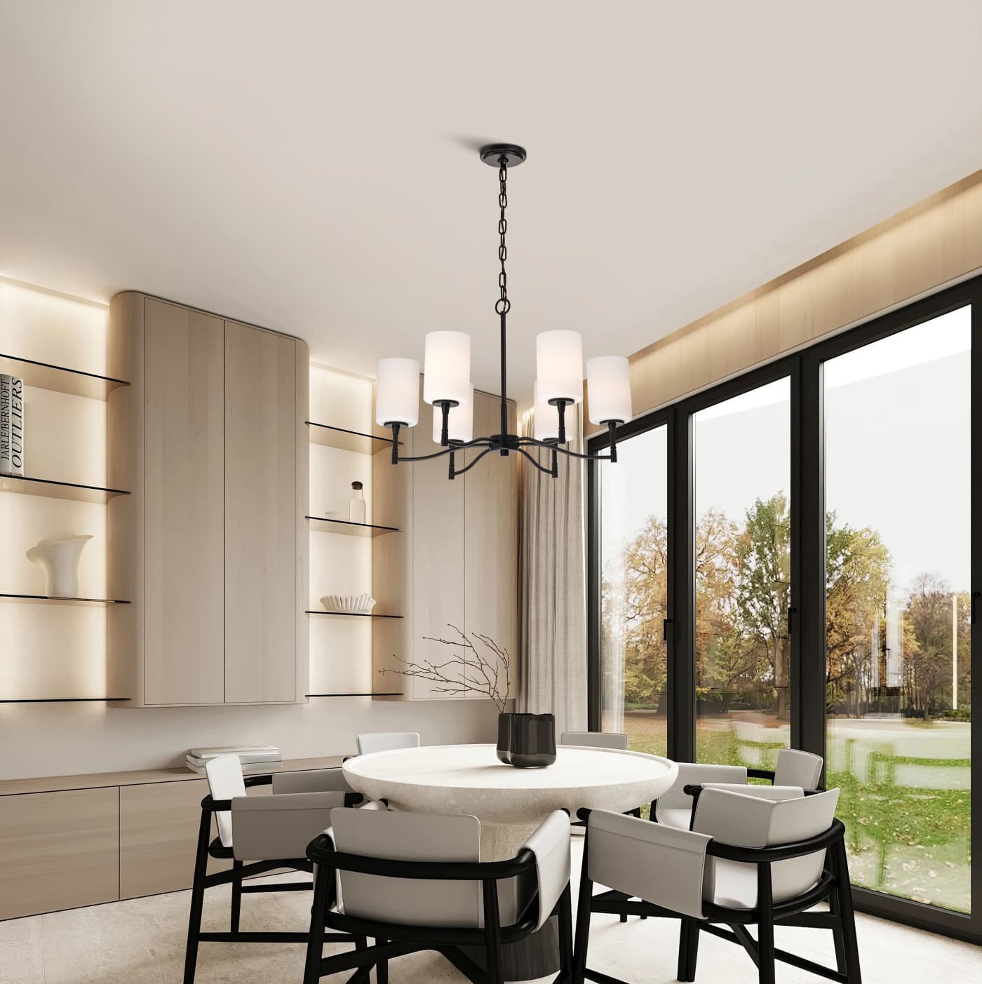 LIAM 6 LIGHT CHANDELIER - 60-8216