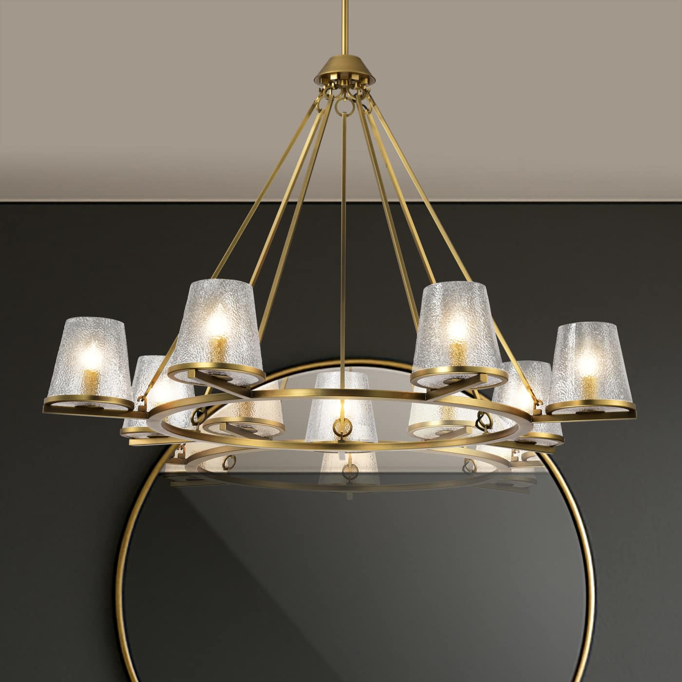 VALENTINE 7 LIGHT CHANDELIER - 60-8269