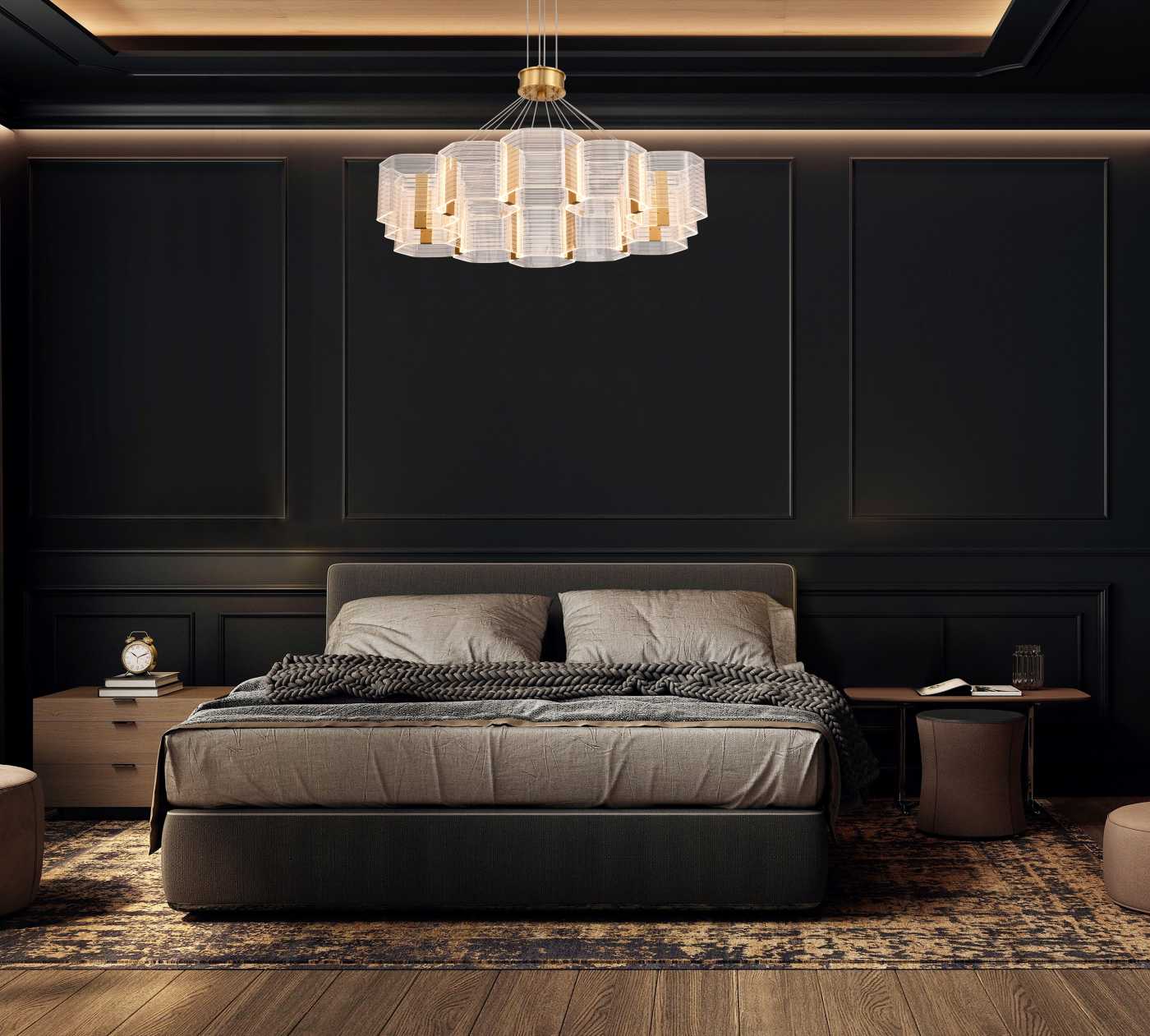 KENZO LED 12 LIGHT CHANDELIER - 62-2404