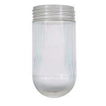 CLEAR RIBBED GLASS JELLY JAR - 50-547