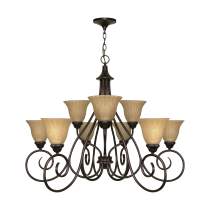 MOULAN 9 LT CHANDELIER - 60-008