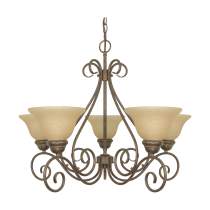 CASTILLO 5 LT ARM UP CHNDELIER - 60-1023