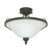 BISTRO 3 LIGHT SEMI FLUSH - 60-1102